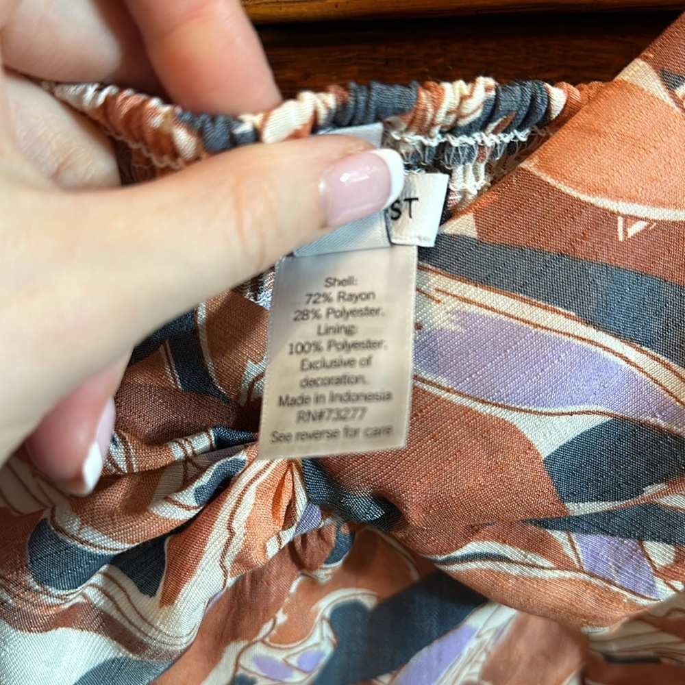 Apt 9 Floral Blouse - Picture 5 of 6